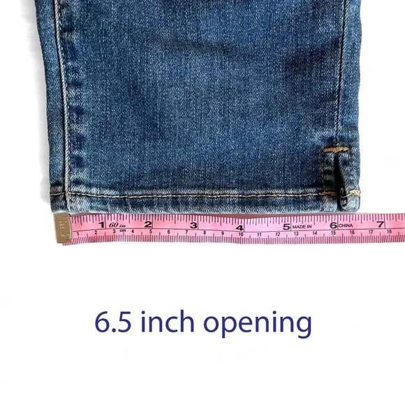 Eddie Bauer Curvy Crop Jeans, size 0 xs - Picture 7 of 10